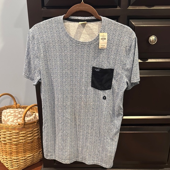 Hollister Other - Hollister Blue and Black Short Sleeve Tee men’s small S new with tags